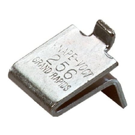 Knape & Vogt 12PKZin Shelf Supp Clip 256P ZC